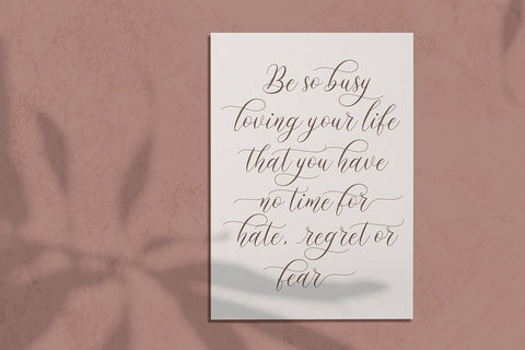 Mockingbird | Modern Calligraphy Font studioalmeera 