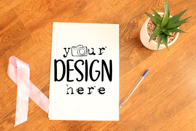 Mockup Empty blank Watercolor Paper Sheet Mockup,Digital Download Photo, Stock Photography,Instant Download Template, Flat Lay album Mock up Mock Up Photo ArtStudio 