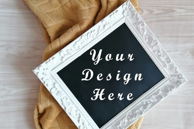 Mockup White Frame, Digital Mockups Mock Up Photo ArtStudio 