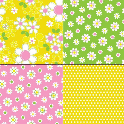 Mod Florals and Polka Dot Patterns Melissa Held Designs 