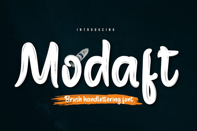 Modaft Font twinletter 