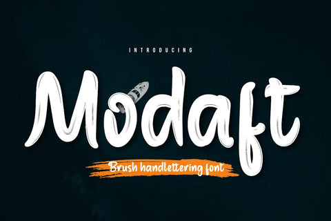 Modaft Font twinletter 