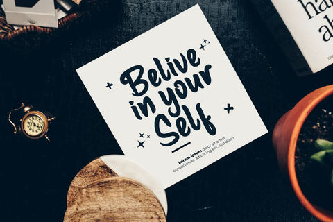 Modaft Font twinletter 