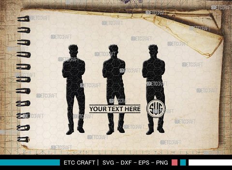 Models Monogram, Models Silhouette, Models SVG, Women Models Svg, Men Models Svg, Fashion Girl Svg, SB00388 SVG ETC Craft 