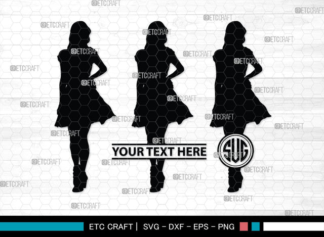 Models Monogram, Models Silhouette, Models SVG, Women Models Svg, Men Models Svg, Fashion Girl Svg, SB00388 SVG ETC Craft 