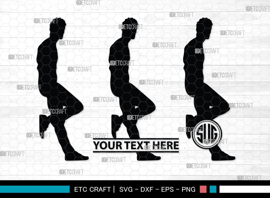 Models Monogram, Models Silhouette, Models SVG, Women Models Svg, Men ...