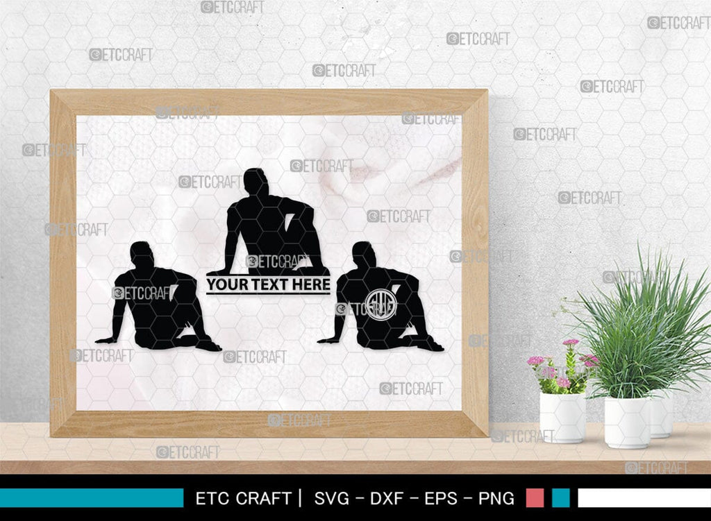 Real Model Svg Models Monogram, Models Silhouette, Models SVG, Women Models Svg, Men ...