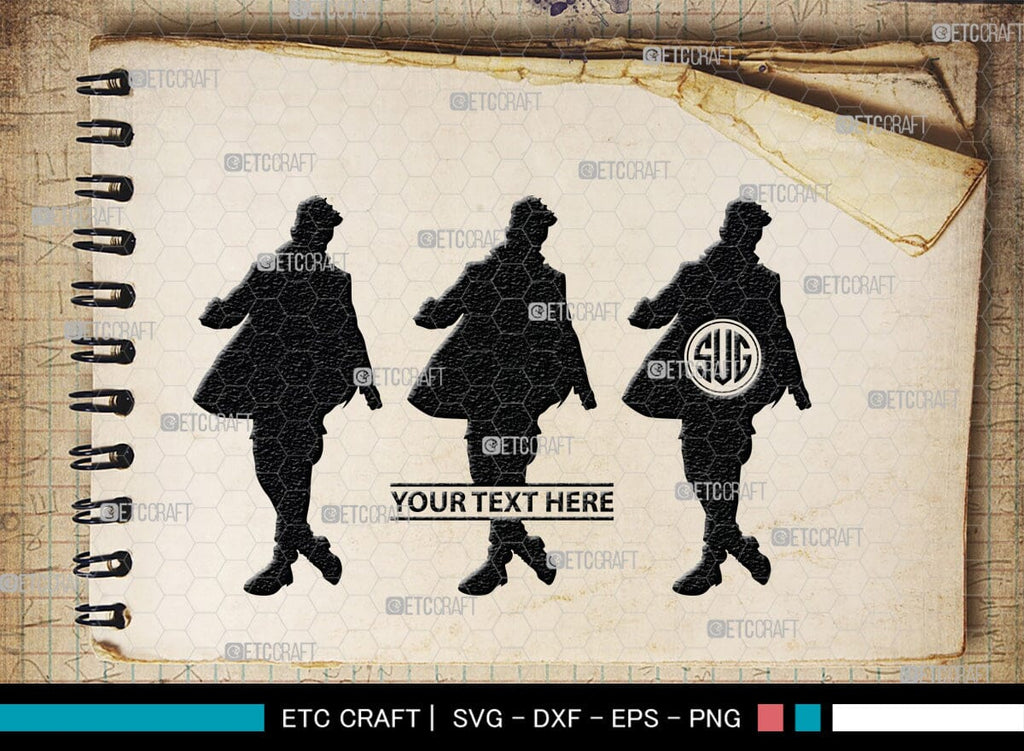 Models Monogram, Models Silhouette, Models SVG, Women Models Svg, Men ...