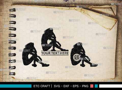 Models Monogram, Models Silhouette, Models SVG, Women Models Svg, Men Models Svg, Fashion Girl Svg, SB00388 SVG ETC Craft 