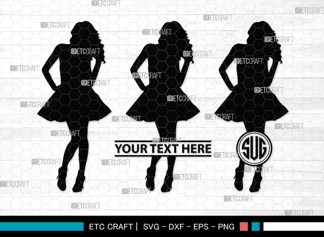 Models Monogram, Models Silhouette, Models SVG, Women Models Svg, Men Models Svg, Fashion Girl Svg, SB00388 SVG ETC Craft 
