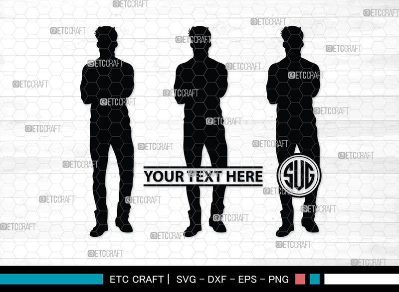 Real Model Svg Models Monogram, Models Silhouette, Models SVG, Women Models Svg, Men ...