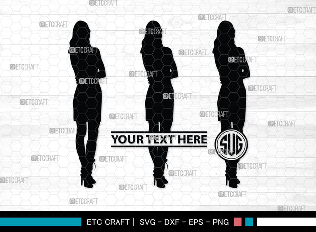 Models Monogram, Models Silhouette, Models SVG, Women Models Svg, Men Models Svg, Fashion Girl Svg, SB00388 SVG ETC Craft 