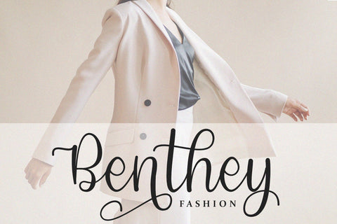 Modena - Modern Calligraphy Font Font Alpaprana Studio 