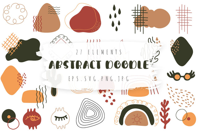 Modern Abstract Elements SVG dapiyupi store 