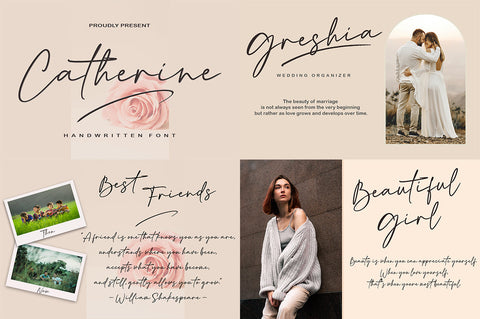 Modern Calligraphy Font Bundle Font Slex Creative 