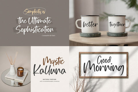 Modern Handwritten Font Bundle - Vol 1 Font Timur type 