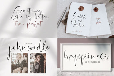 Modern Handwritten Font Bundle - Vol 1 - So Fontsy