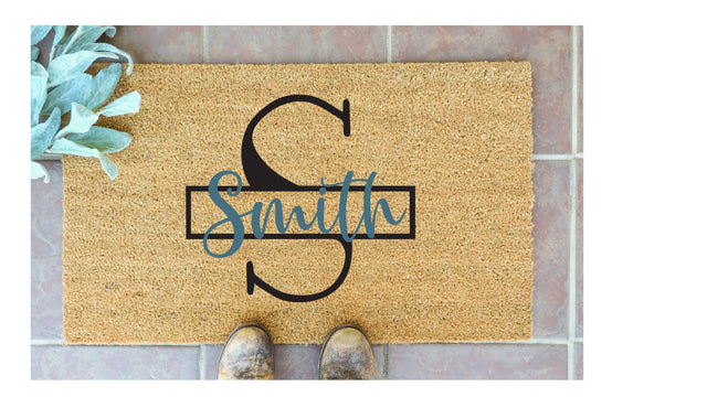 Modern Split Monogram SVG So Fontsy Design Shop