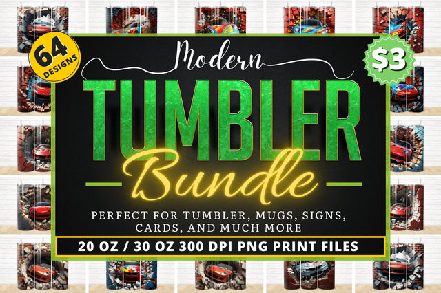 Modern Tumbler PNG Huge Bundle Sublimation Regulrcrative 