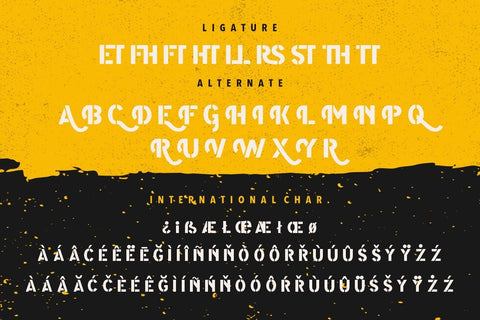 Modest Stencil Sans Font Creatype Studio 