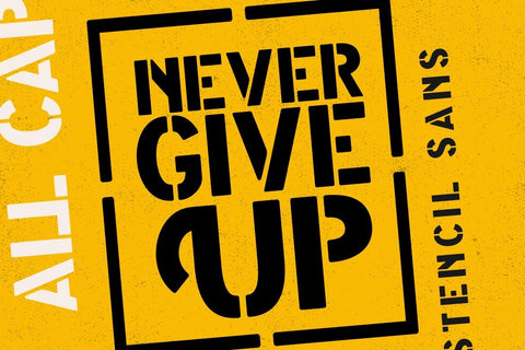 Modest Stencil Sans Font Creatype Studio 