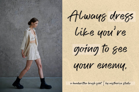 Modesty Font Aestherica Studio 