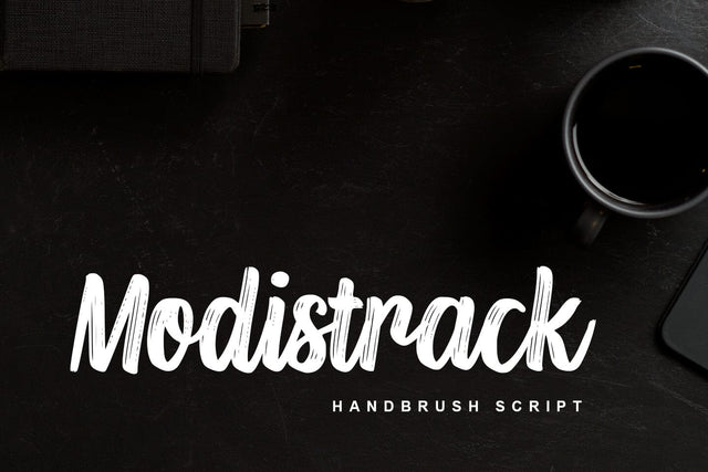 Modistrack Font Abo Daniel Studio 