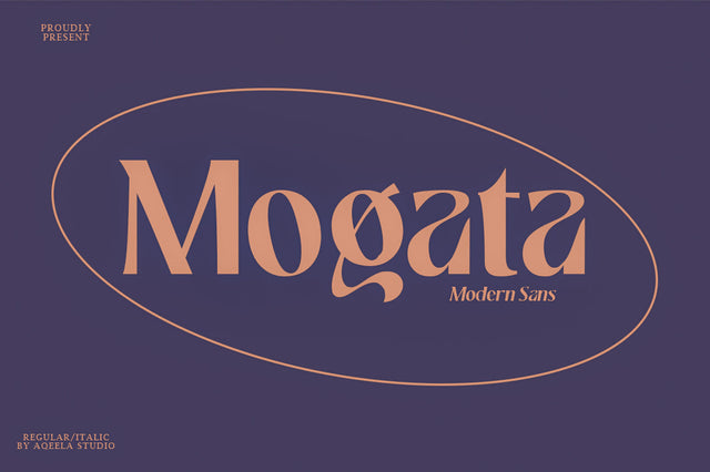 Mogata Font azkiyaazka026 