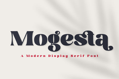 MOGESTA Font Madatype Studio 