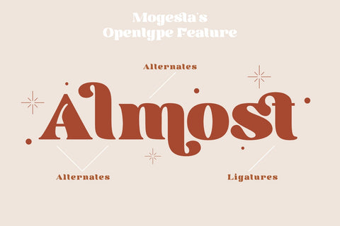 MOGESTA Font Madatype Studio 