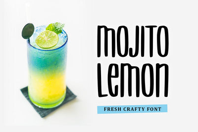 Mojito Lemon Font Abo Daniel Studio 