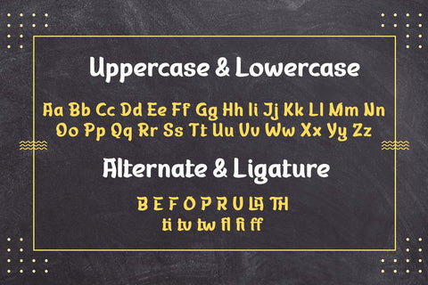 MOLARUD | Handwriting Display Font twinletter 