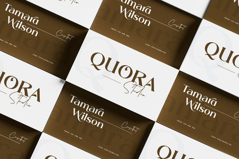 Moldern - Classy Serif Font Arterfak Project 