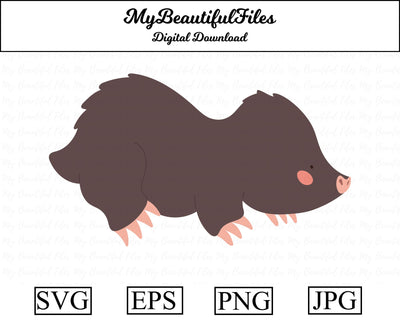 Mole - Animal SVG MyBeautifulFiles 