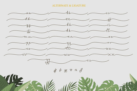 Molecules Script Font Anastasia 