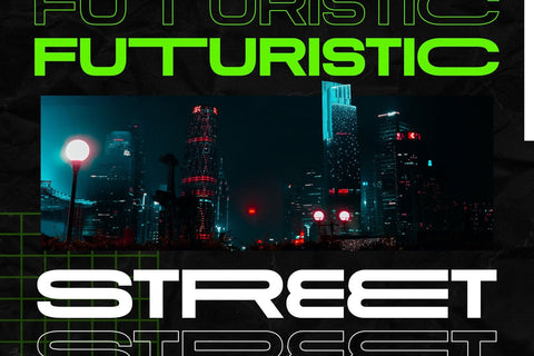 Molend – Futuristic Sans Font Arterfak Project 