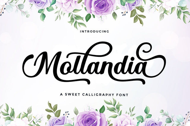 Mollandia Font RomieStudio 
