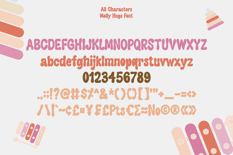 Molly Hugs Font yumnatype 