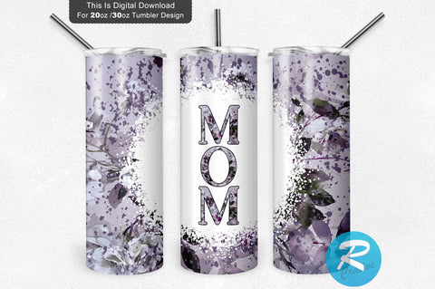 Mom 20 oz / 30 oz Tumbler PNG Sublimation Regulrcrative 