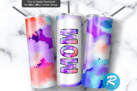 Mom 20 oz / 30 oz Tumbler PNG Sublimation Regulrcrative 