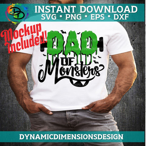 Mom and Dad Of Monsters SVG DynamicDimensionsDesign 