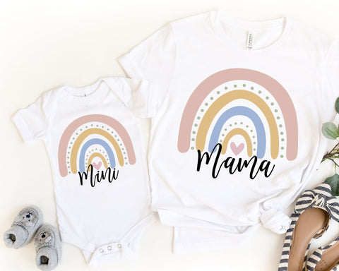 Mom and me SVG bundle design - Mama mini Bundle SVG file for Cricut - Mommy and me shirt SVG bundle - Digital Download SVG Isobel Jade Designs 
