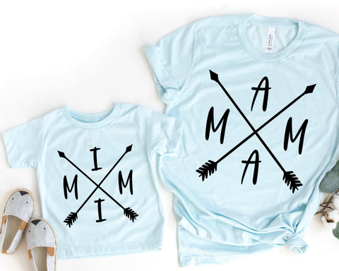 Mom and me SVG bundle design - Mama mini Bundle SVG file for Cricut - Mommy and me shirt SVG bundle - Digital Download SVG Isobel Jade Designs 