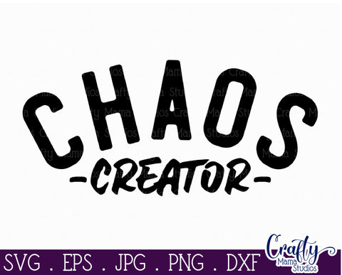 Mom And Me Svg | Chaos Coordinator Shirt Design SVG Crafty Mama Studios 
