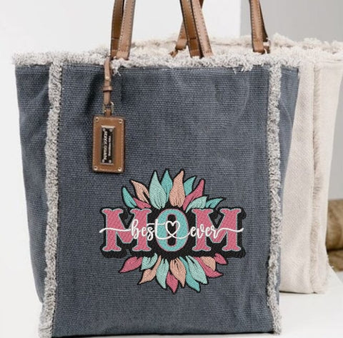 Mom and sunflower embroidery design for Mother's Day. Embroidery/Applique DESIGNS ArtEMByNatalia 