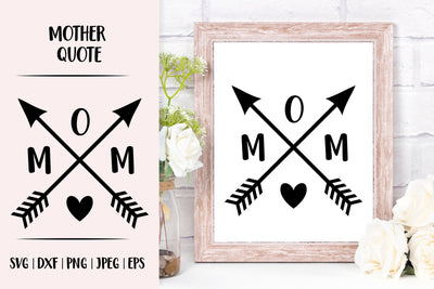 Mom arrows design. Mother’s Day SVG. Mom life SVG LaBelezoka 