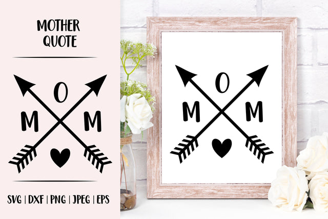 Mom arrows design. Mother’s Day SVG. Mom life SVG LaBelezoka 