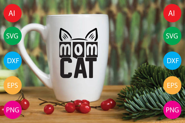 Mom Cat SVG CraftlabSvg29 