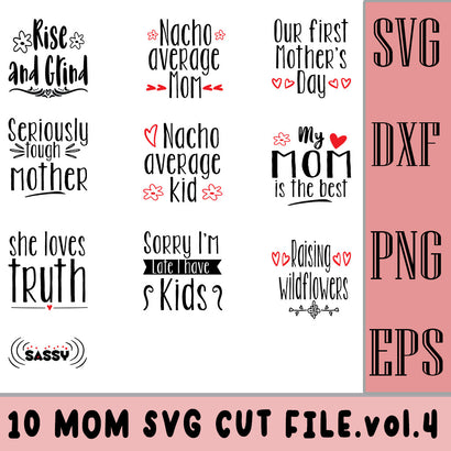 Mom Design for any print SVG SVG Studio 