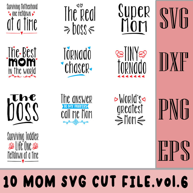 Mom Design Inculcated 10 Design SVG SVG Studio 